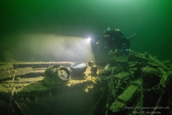 Grete Hemsoth wreck laying in the Baltic Sea near Denmark... by Rene B. Andersen 